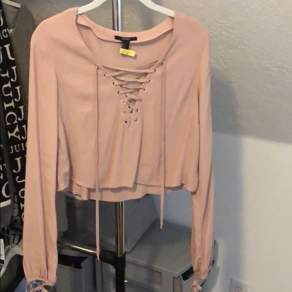 Cropped shirt
